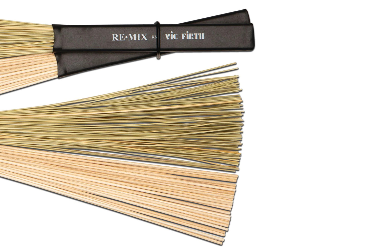 Vic Firth REMIX 2-Pair Combo Pack - Grass & Birch Brushes (RMP)