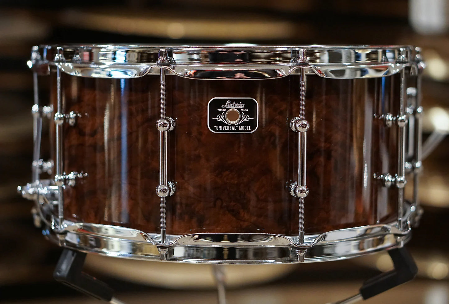 Ludwig 6.5x14" Universal Walnut Snare Drum