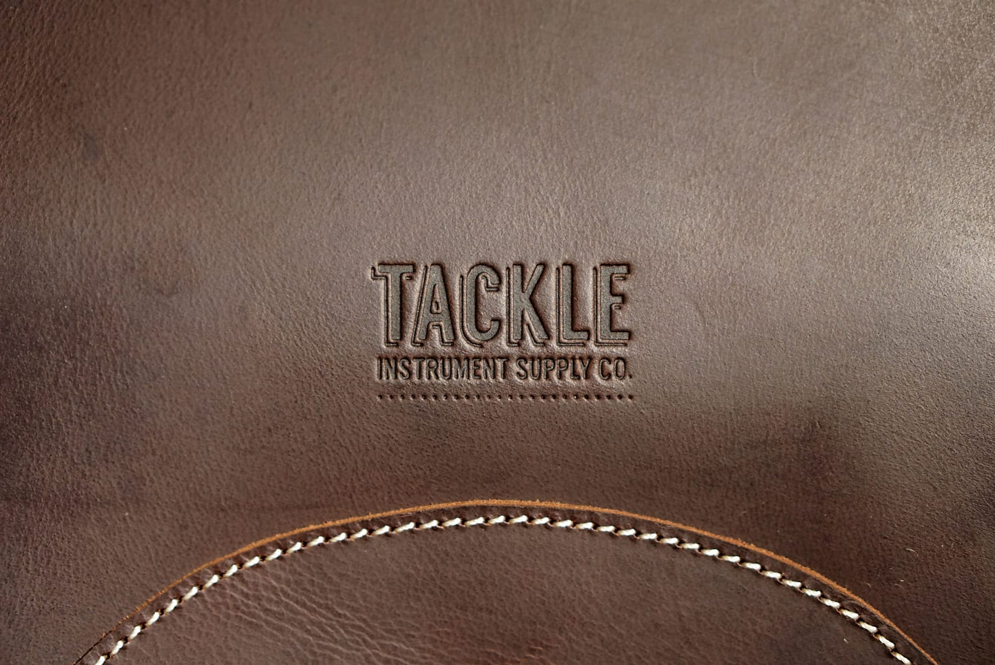 Tackle 24" Leather Backpack Cymbal Bag - Brown
