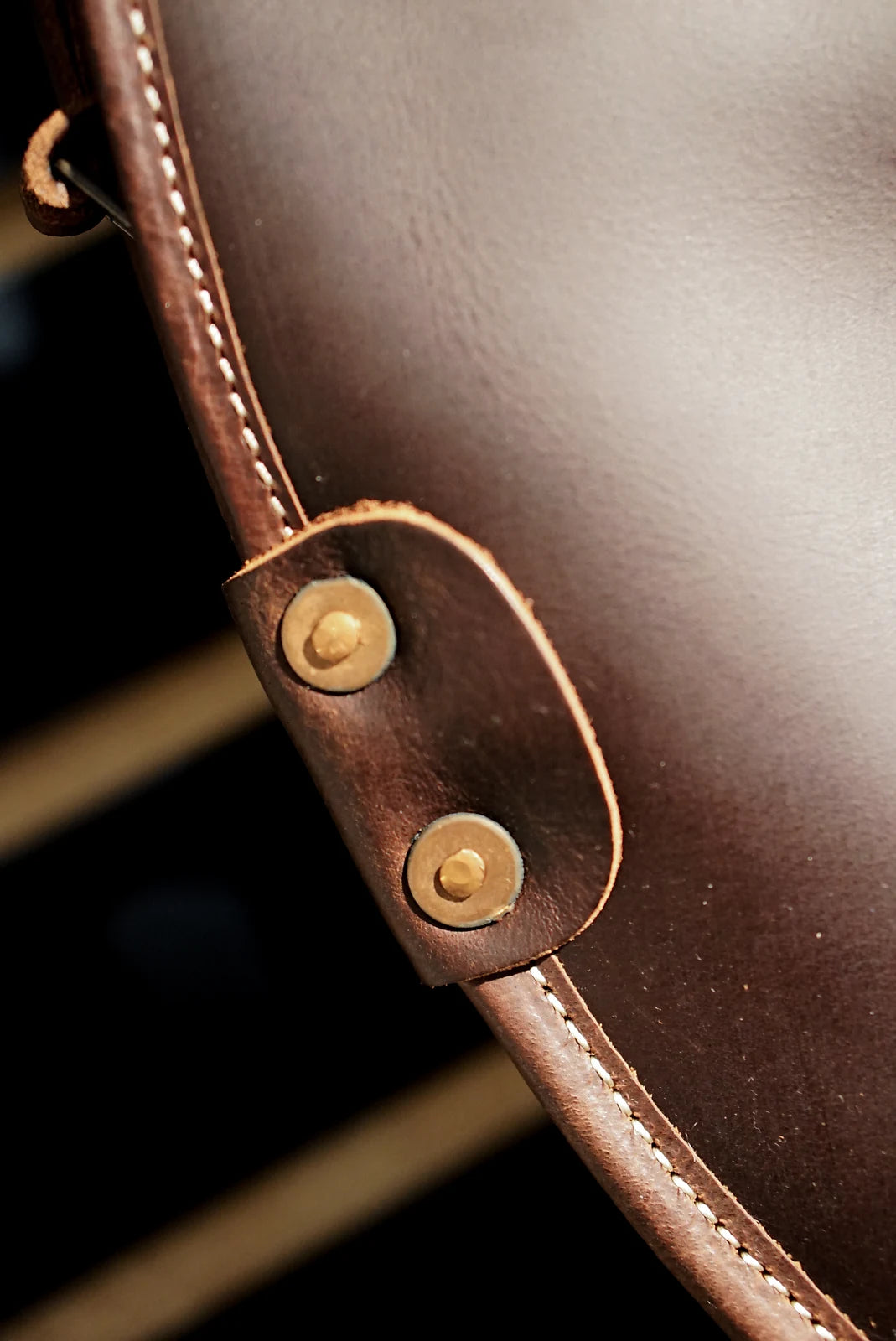 Tackle 24" Leather Backpack Cymbal Bag - Brown