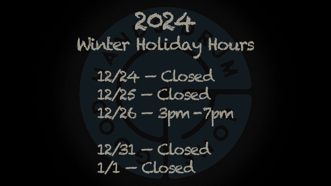 Special 2024 Winter Holiday Hours