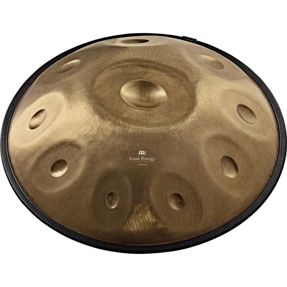 Meinl Sensory Handpans - D Amara, 10 Notes, Vintage Gold
