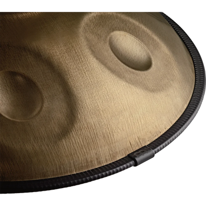 Meinl Sensory Handpans - D Amara, 10 Notes, Vintage Gold