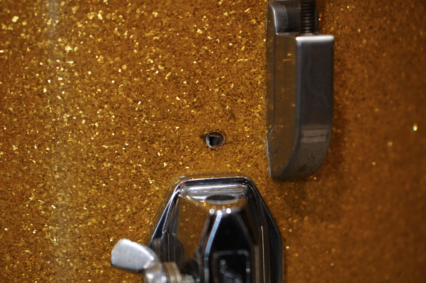 Leedy 16x16" Floor Tom - 1950s Gold Glitter