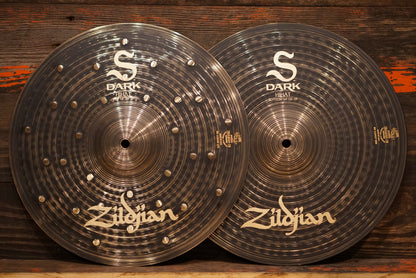 Zildjian 14" S Dark Hi-Hat Cymbals - 982/1330g