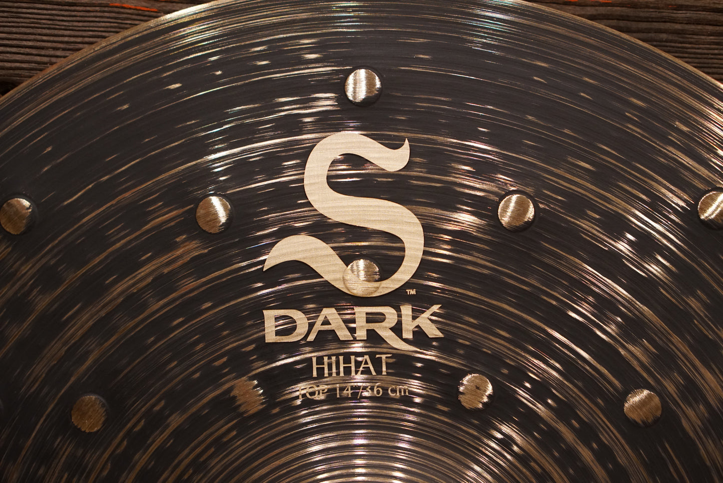 Zildjian 14" S Dark Hi-Hat Cymbals - 982/1330g
