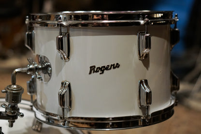 Rogers 13/16/22" Drum Set - 1970s White Cortex