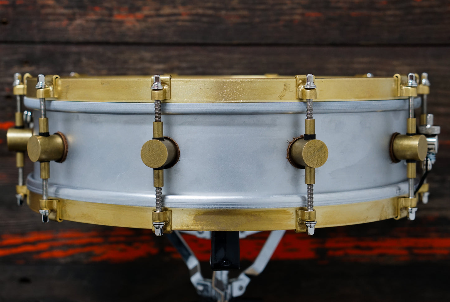 A&F 4x14" A&F'ers Bell Series Raw Aluminum Snare Drum - BA020