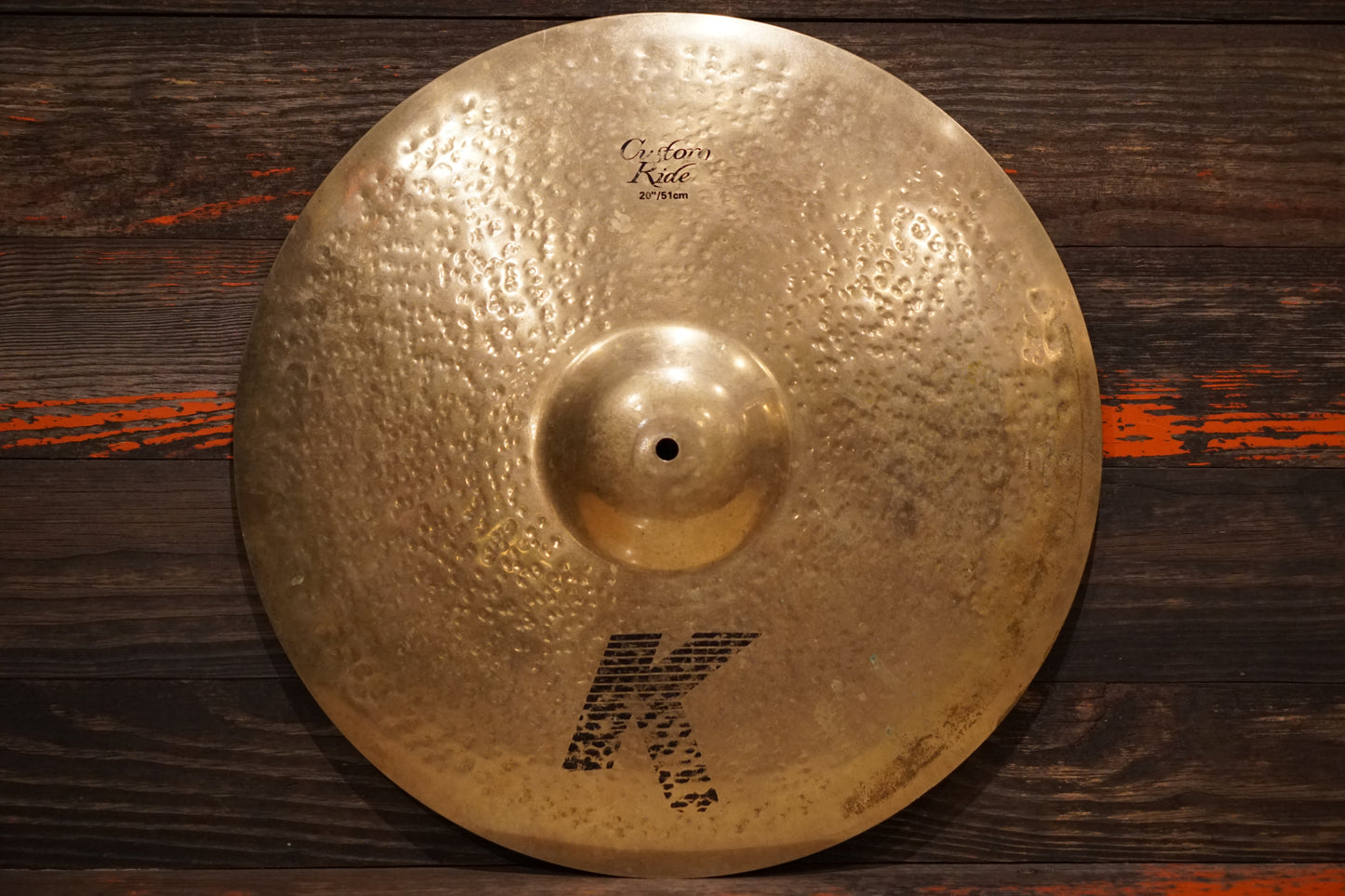 Zildjian 20" K. Custom Ride Cymbal - 2778g