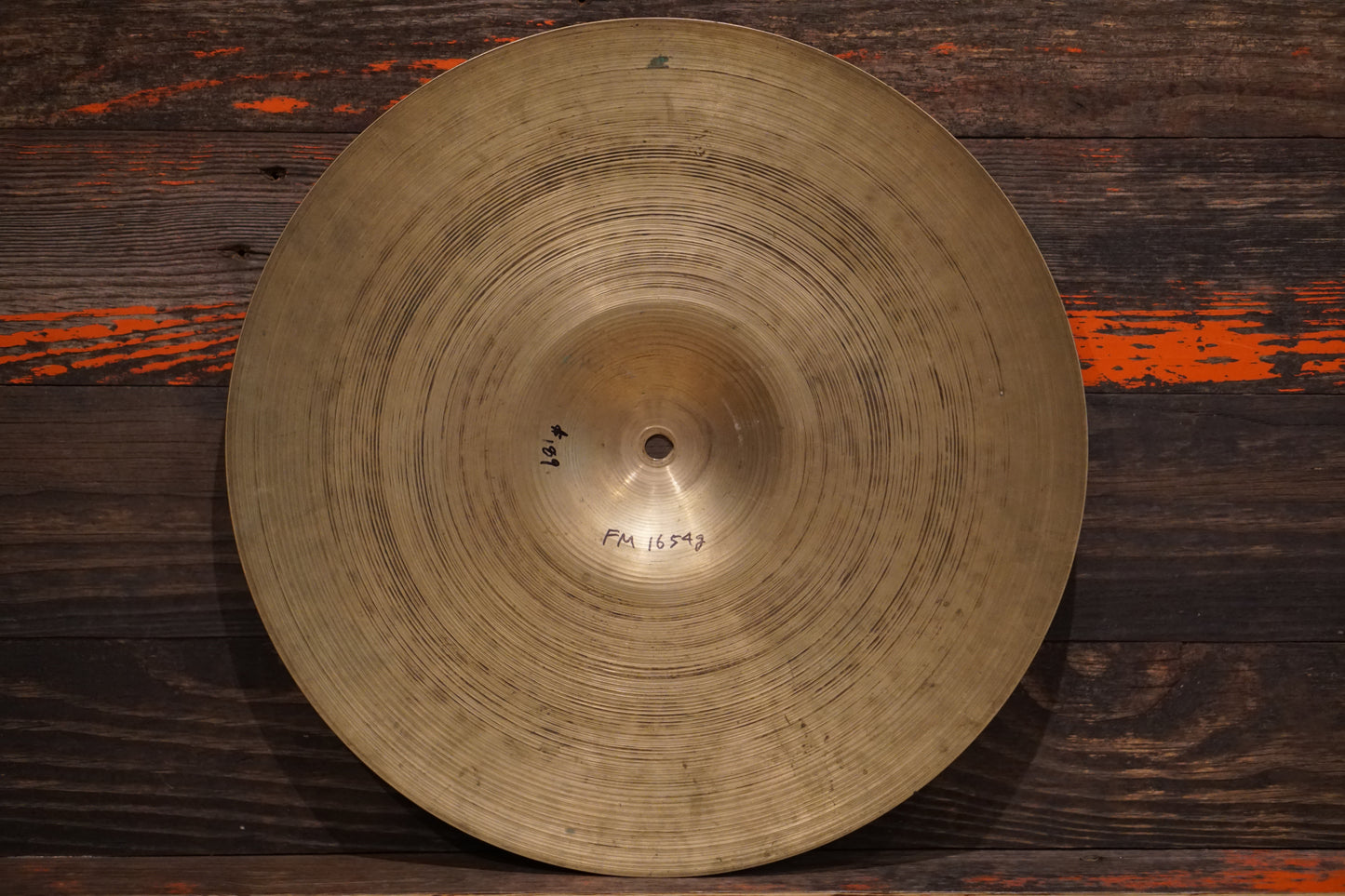 Zildjian 17" Avedis 1970s Crash/Ride Cymbal - 1654g