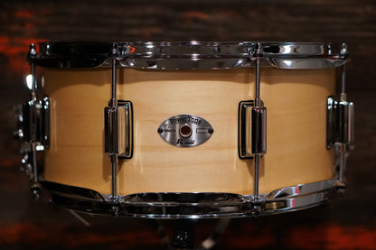 Rogers 6.5x14" Powertone Snare Drum - Satin Natural