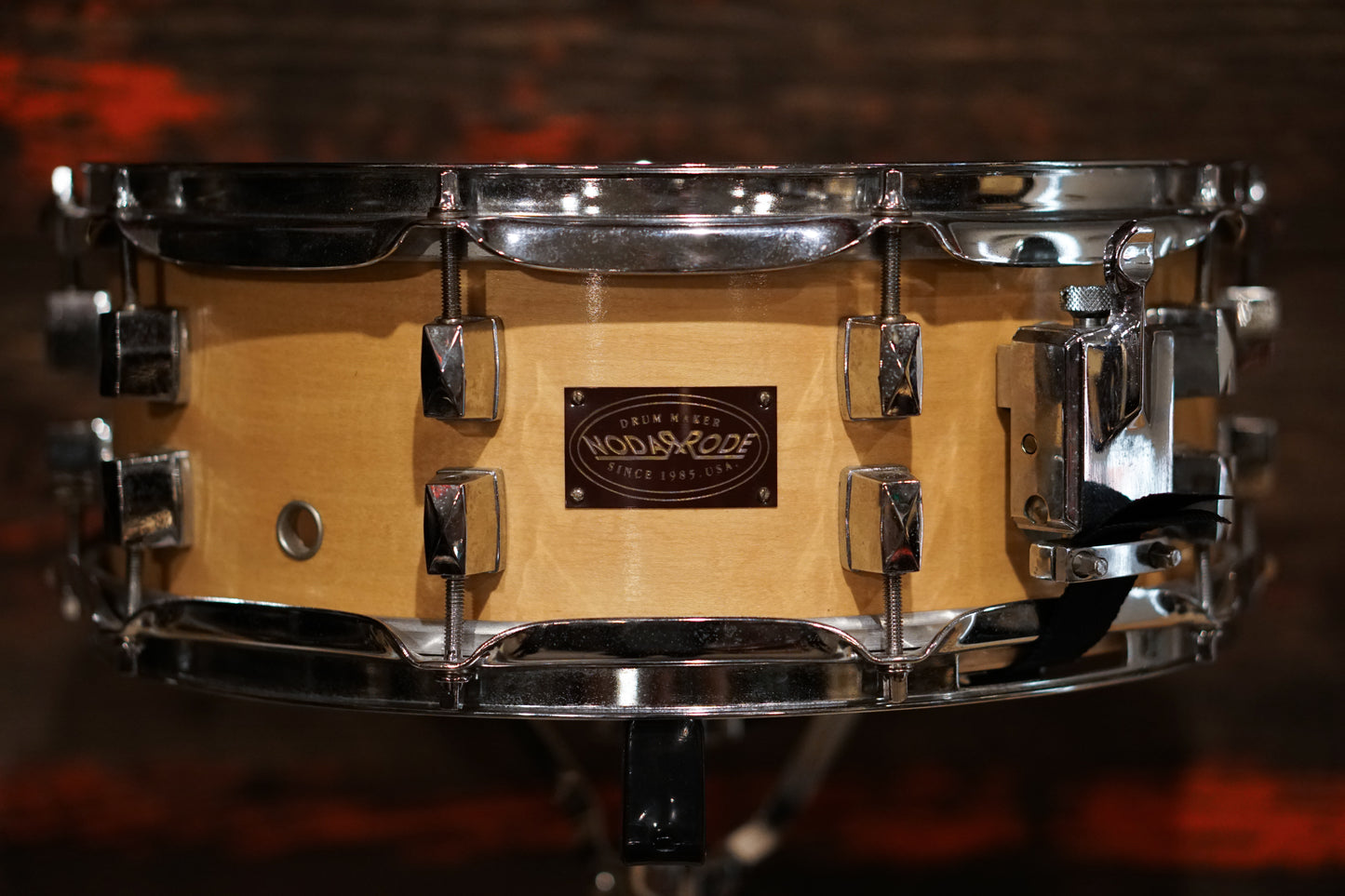 Nodar Rode 5x14" Maple Snare Drum - 1990s