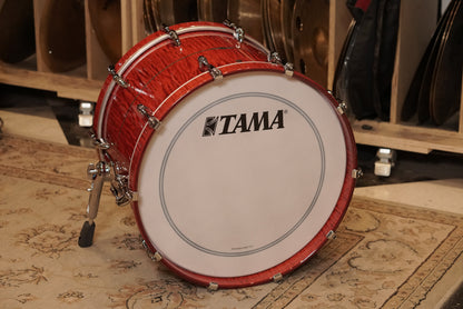 Tama 10/12/13/14/16/18/20/5.5x14" Star Maple Shell Bank - Raspberry Curly Maple