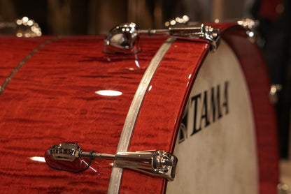 Tama 10/12/13/14/16/18/20/5.5x14" Star Maple Shell Bank - Raspberry Curly Maple