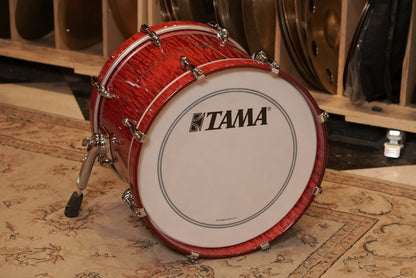 Tama 10/12/13/14/16/18/20/5.5x14" Star Maple Shell Bank - Raspberry Curly Maple