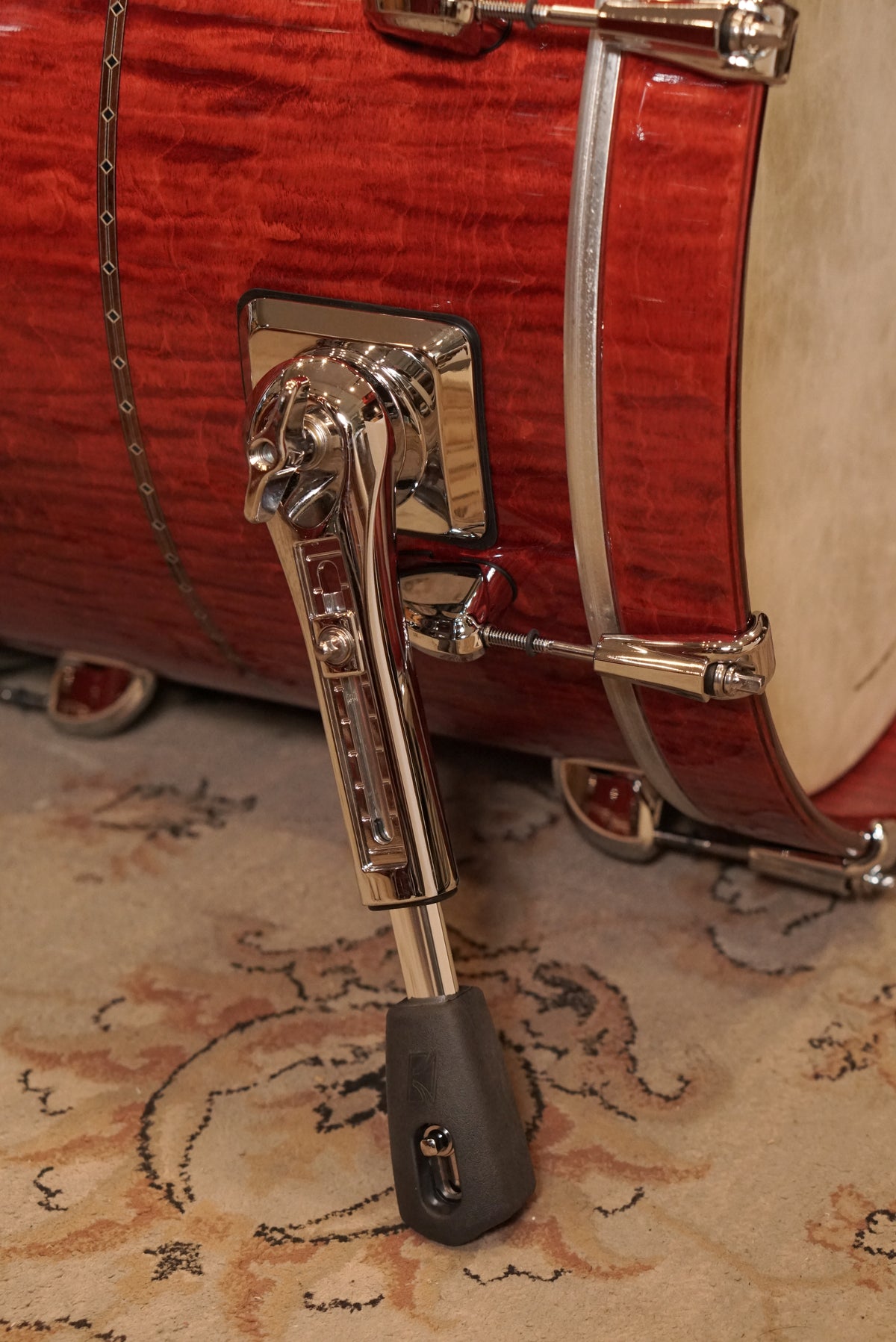 Tama 10/12/13/14/16/18/20/5.5x14" Star Maple Shell Bank - Raspberry Curly Maple