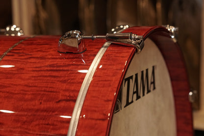 Tama 10/12/13/14/16/18/20/5.5x14" Star Maple Shell Bank - Raspberry Curly Maple
