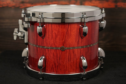 Tama 10/12/13/14/16/18/20/5.5x14" Star Maple Shell Bank - Raspberry Curly Maple