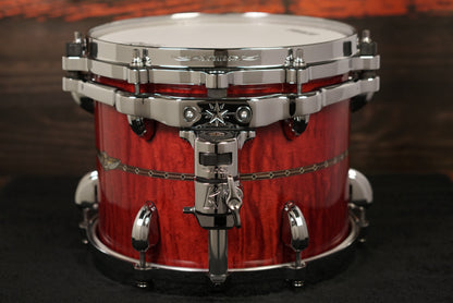 Tama 10/12/13/14/16/18/20/5.5x14" Star Maple Shell Bank - Raspberry Curly Maple
