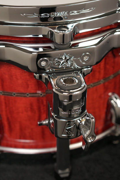 Tama 10/12/13/14/16/18/20/5.5x14" Star Maple Shell Bank - Raspberry Curly Maple