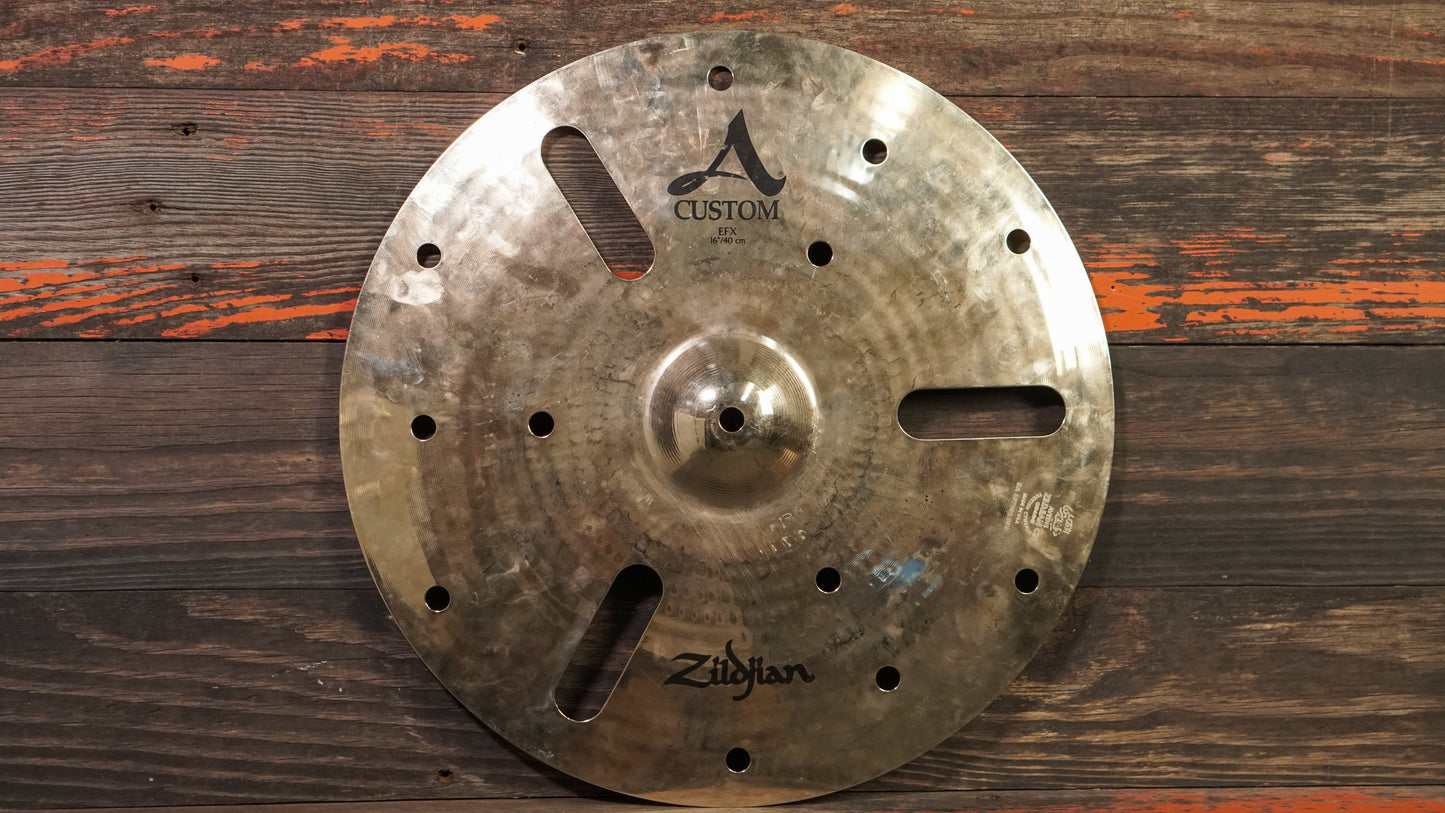 Zildjian 16" A. Custom EFX Crash Cymbal - 848g