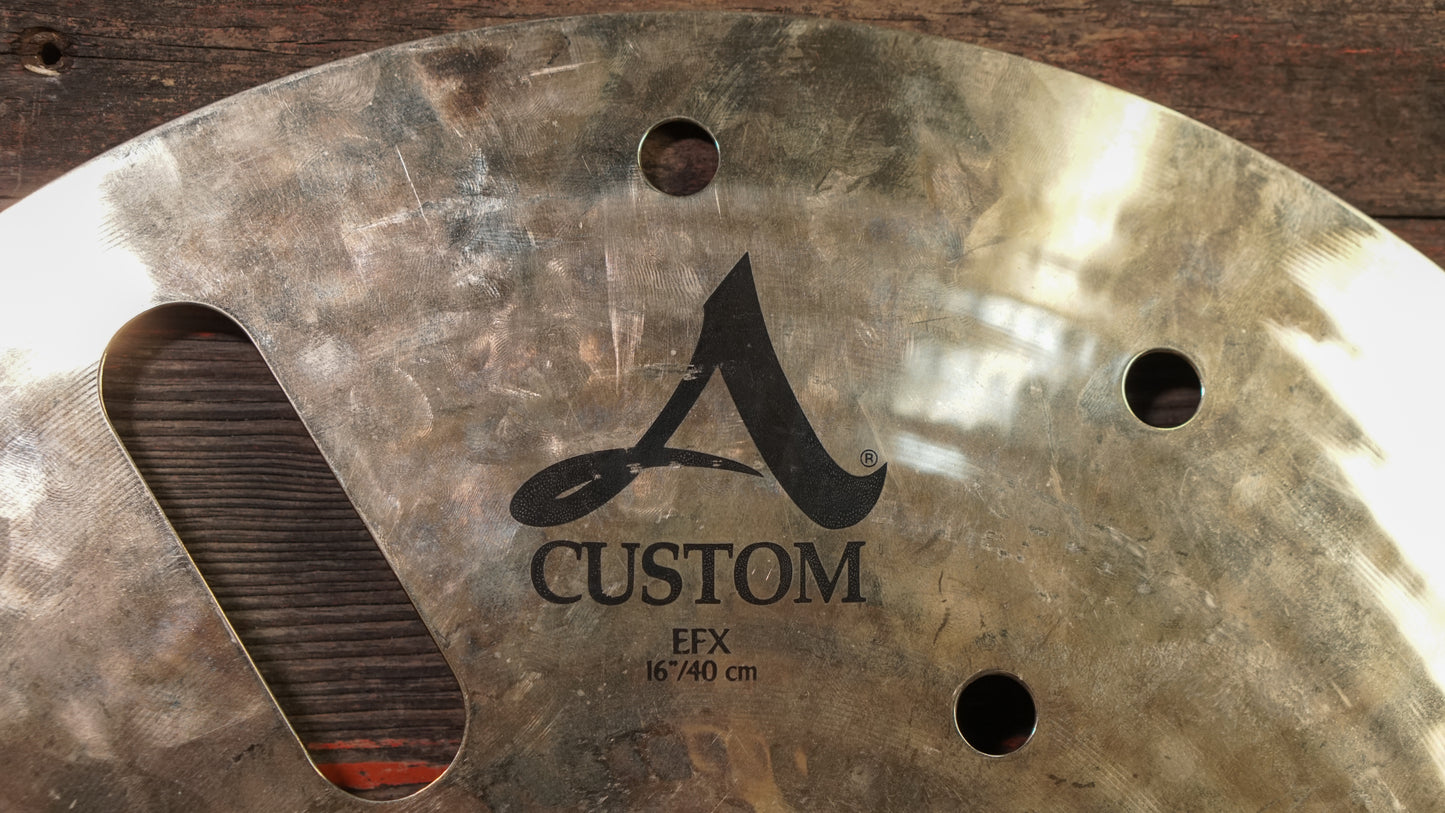 Zildjian 16" A. Custom EFX Crash Cymbal - 848g