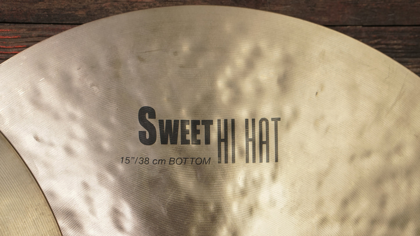 Zildjian 15" K. Sweet Hi-Hat Cymbals - 1102/1716g