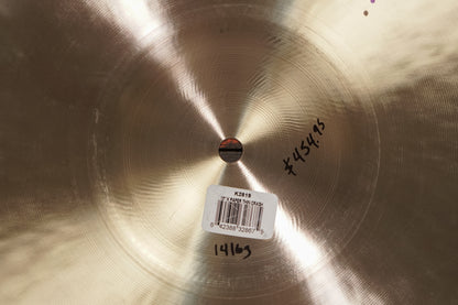 Zildjian 19" K. Paper Thin Crash Cymbal - 1416g