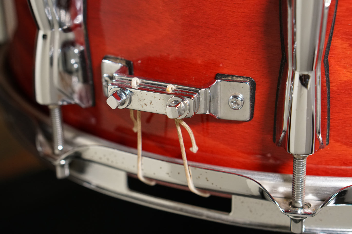Yamaha 5.5x14" Beech Custom Snare Drum - Cherry