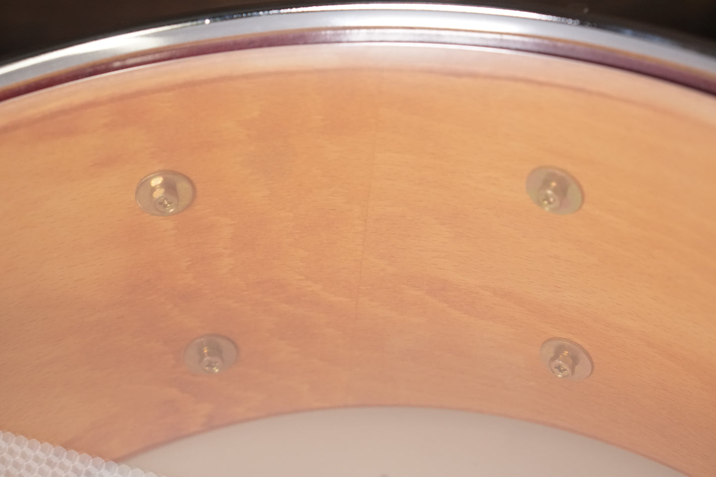 Yamaha 5.5x14" Beech Custom Snare Drum - Cherry