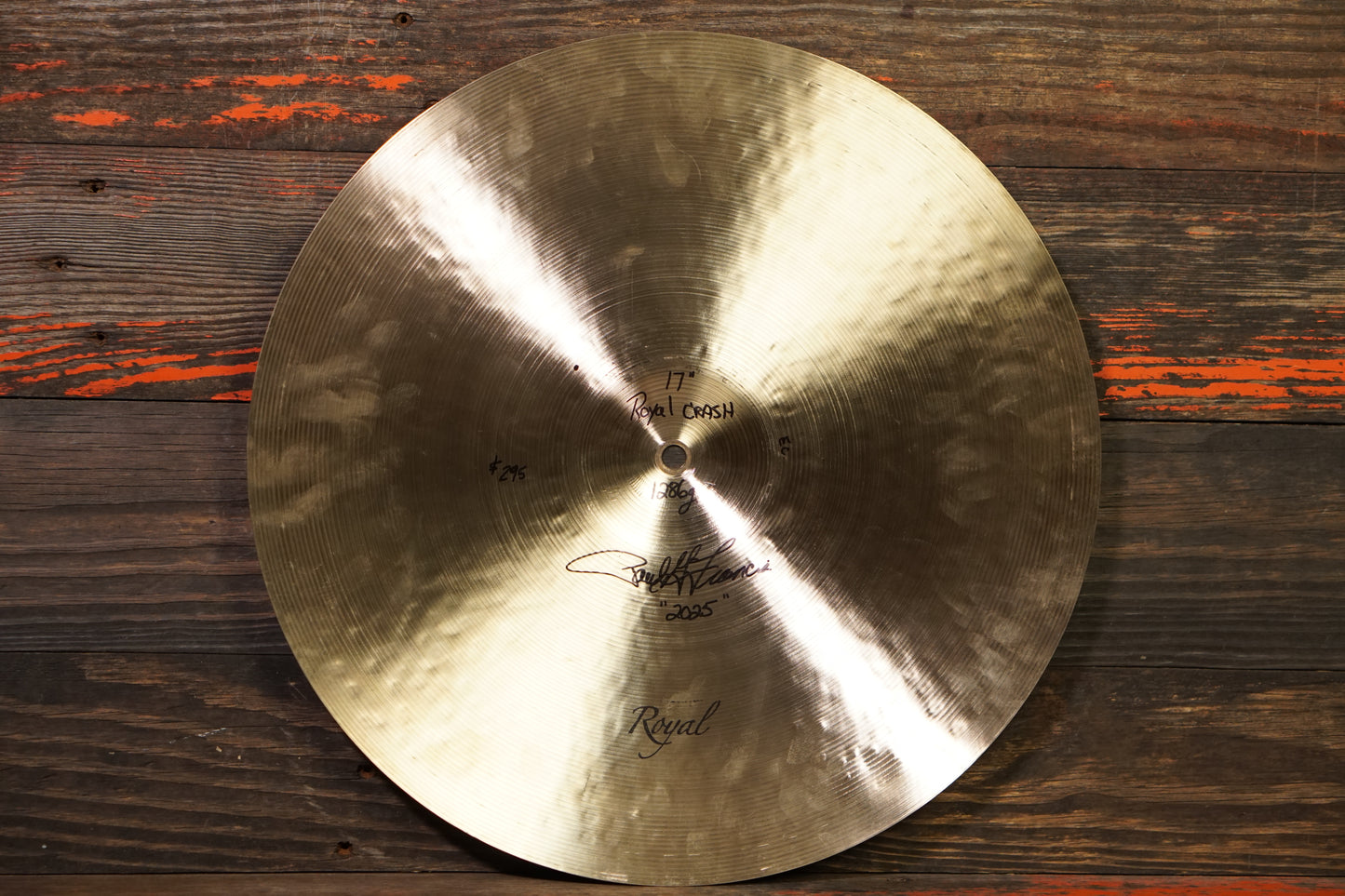 Royal Cymbals 17" Cymbal Craftsman Royal Crash - 1286g