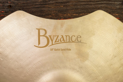 Meinl 18" Byzance Quick Sand Ride Cymbal - 2036g