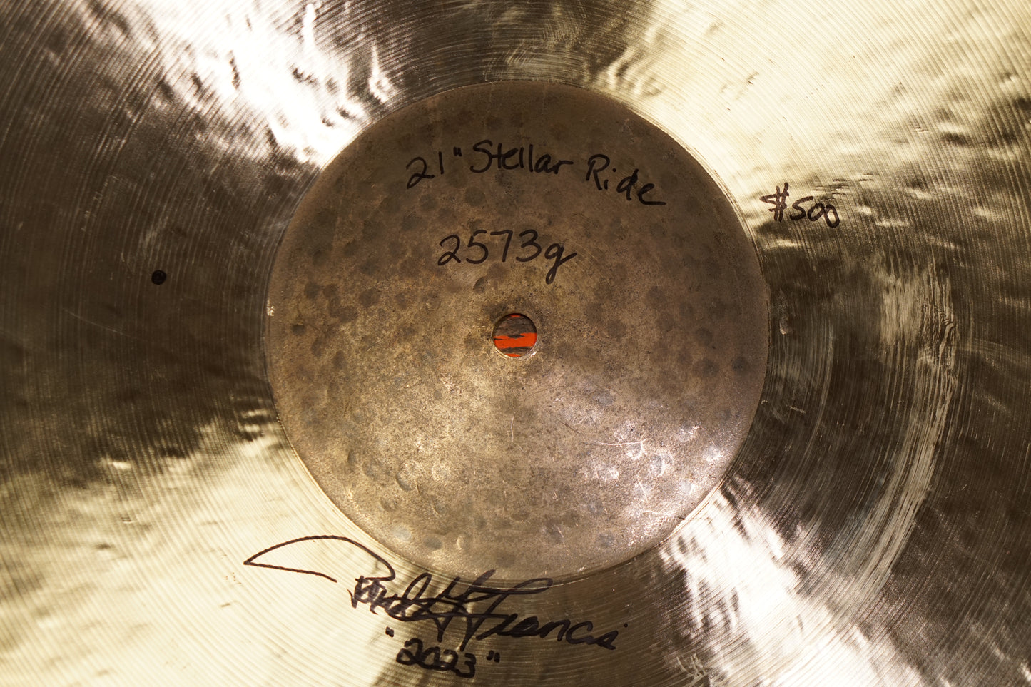 Royal Cymbals 21" Cymbal Craftsman Stellar Ride Cymbal - 2573g