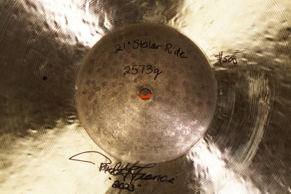 Royal Cymbals 21" Cymbal Craftsman Stellar Ride Cymbal - 2573g