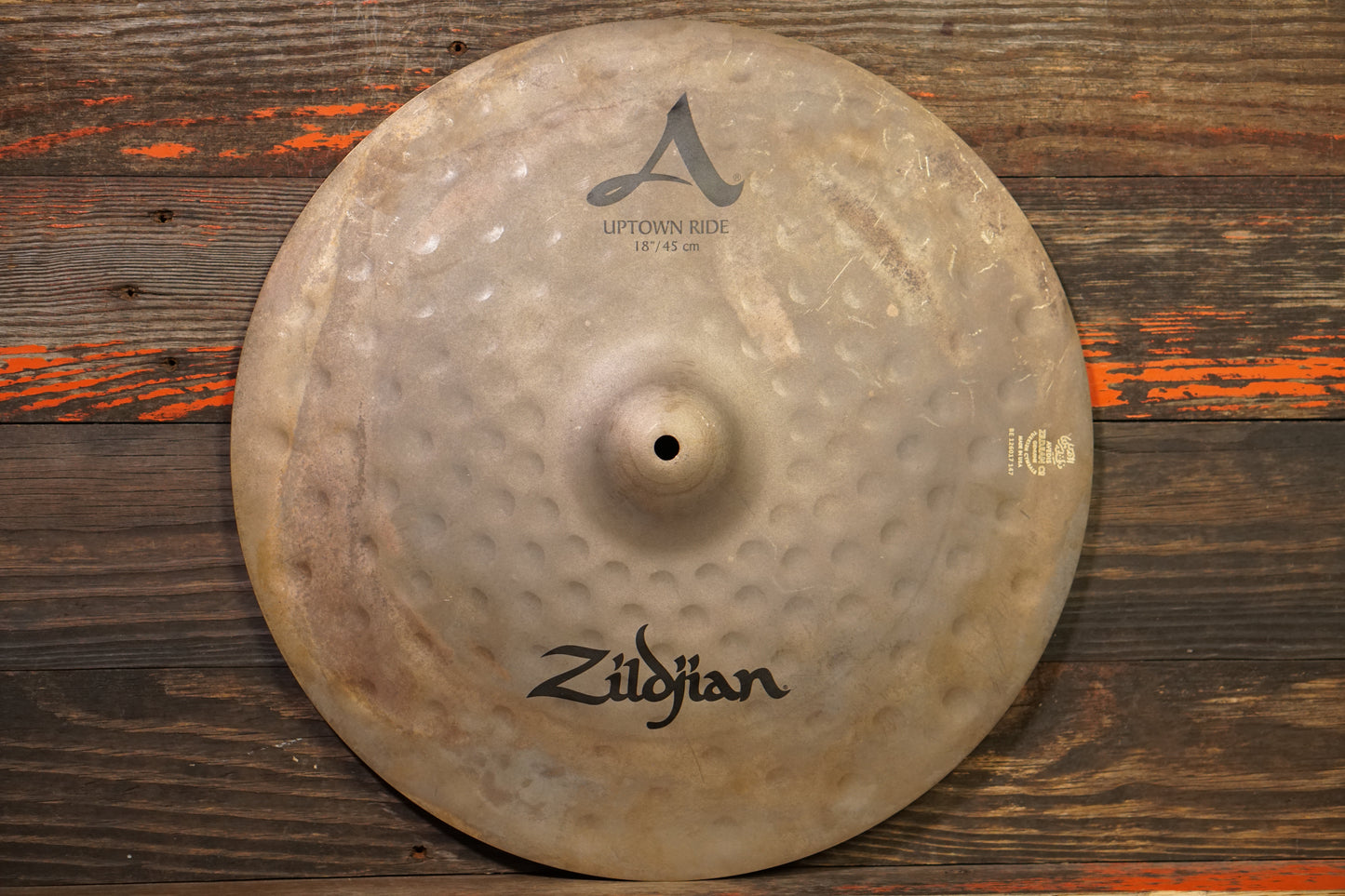 Zildjian 18" A. Uptown Ride Cymbal - 1659g