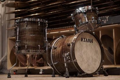 Tama 12/14/18" Star Bubinga Drum Set - Pewter Blue Australian Acacia