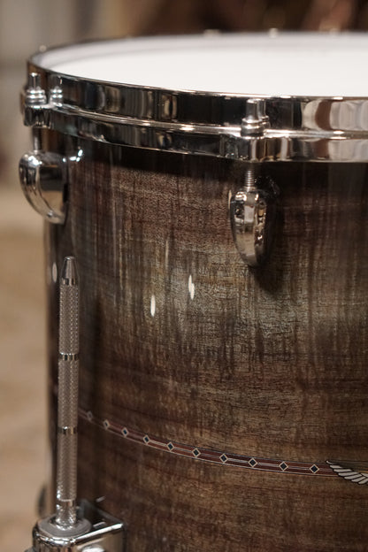 Tama 12/14/18" Star Bubinga Drum Set - Pewter Blue Australian Acacia