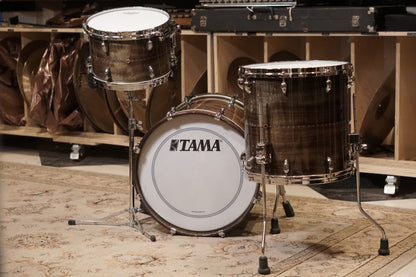Tama 12/14/18" Star Bubinga Drum Set - Pewter Blue Australian Acacia
