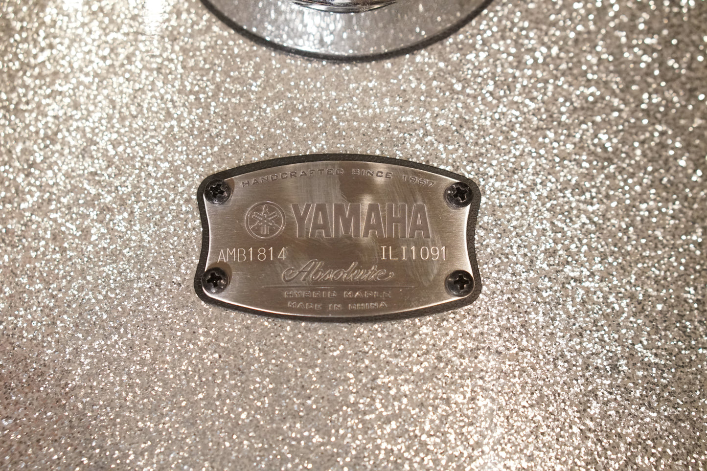 Yamaha 12/14/18" Absolute Hybrid Maple Bop Kit - Silver Sparkle