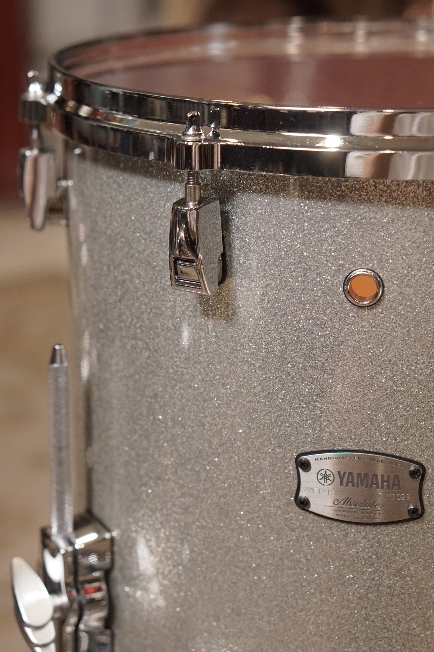 Yamaha 12/14/18" Absolute Hybrid Maple Bop Kit - Silver Sparkle