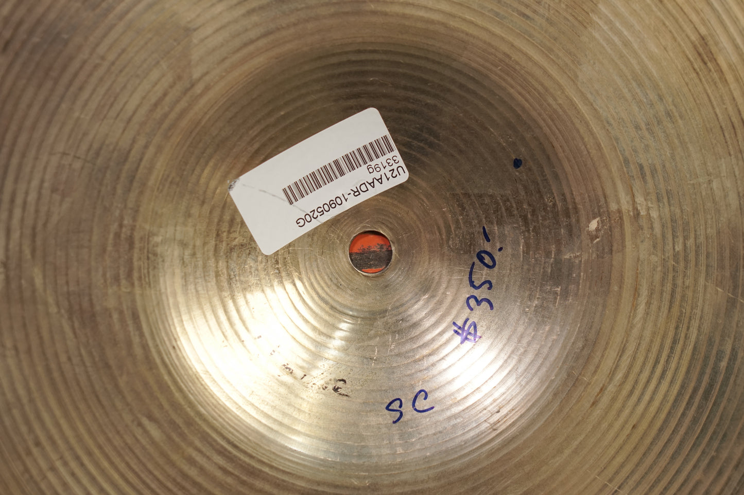 Sabian 21" AA Dry Ride Cymbal - 3319g
