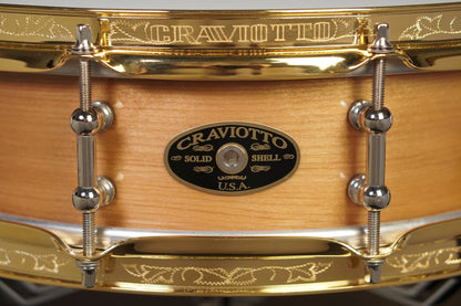 Craviotto 4x14" Timeless Timber Solid Birch Snare Drum - #7 of 25