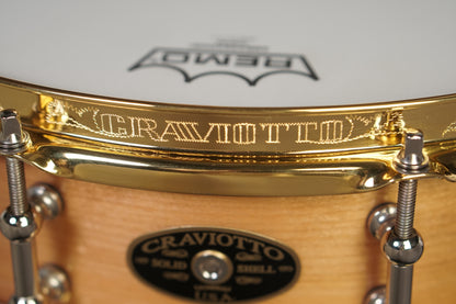 Craviotto 4x14" Timeless Timber Solid Birch Snare Drum - #7 of 25