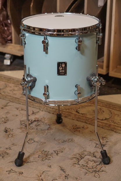 Sonor 13x14" SQ1 Birch Floor Tom - Cruiser Blue