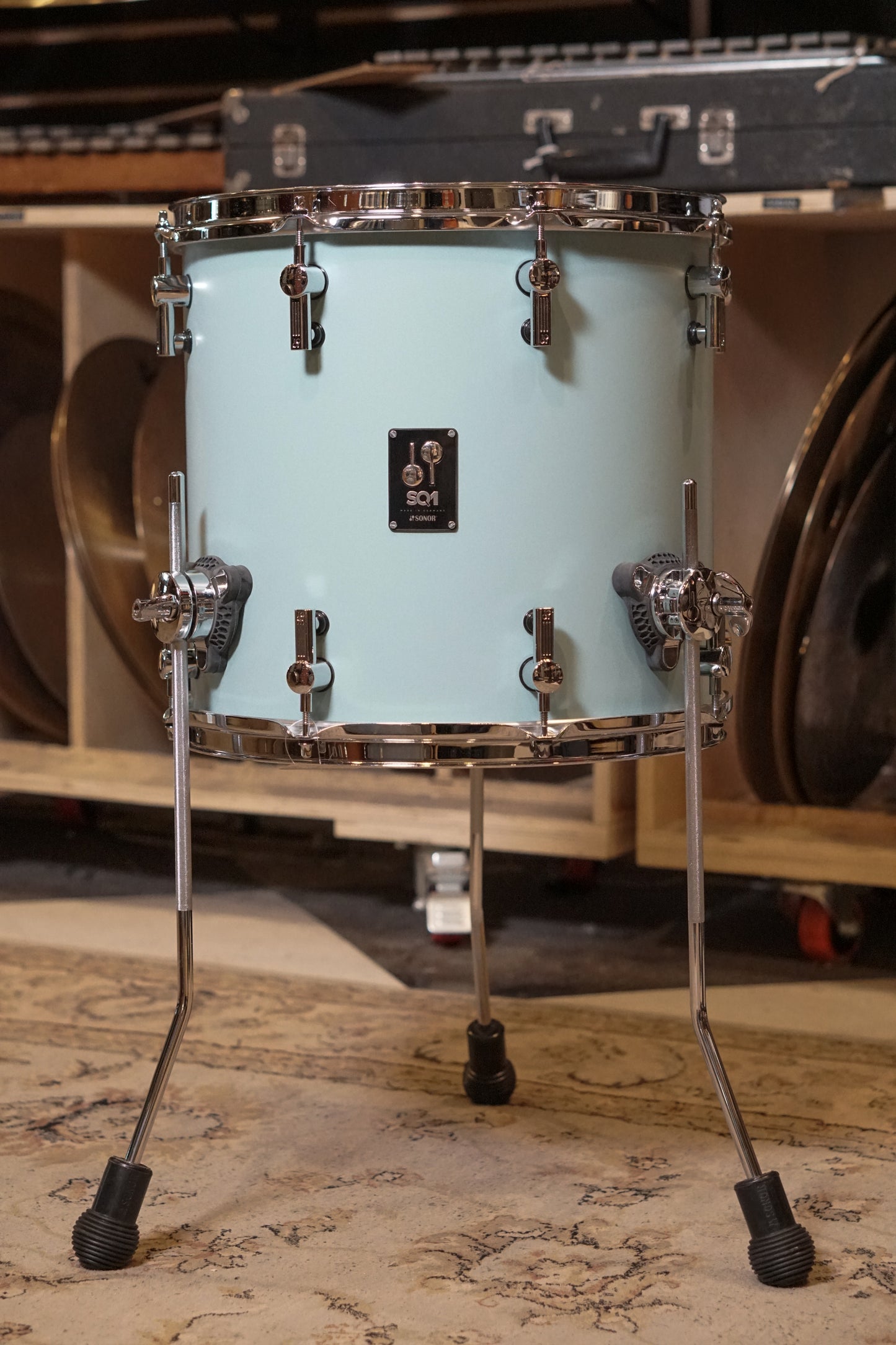 Sonor 13x14" SQ1 Birch Floor Tom - Cruiser Blue
