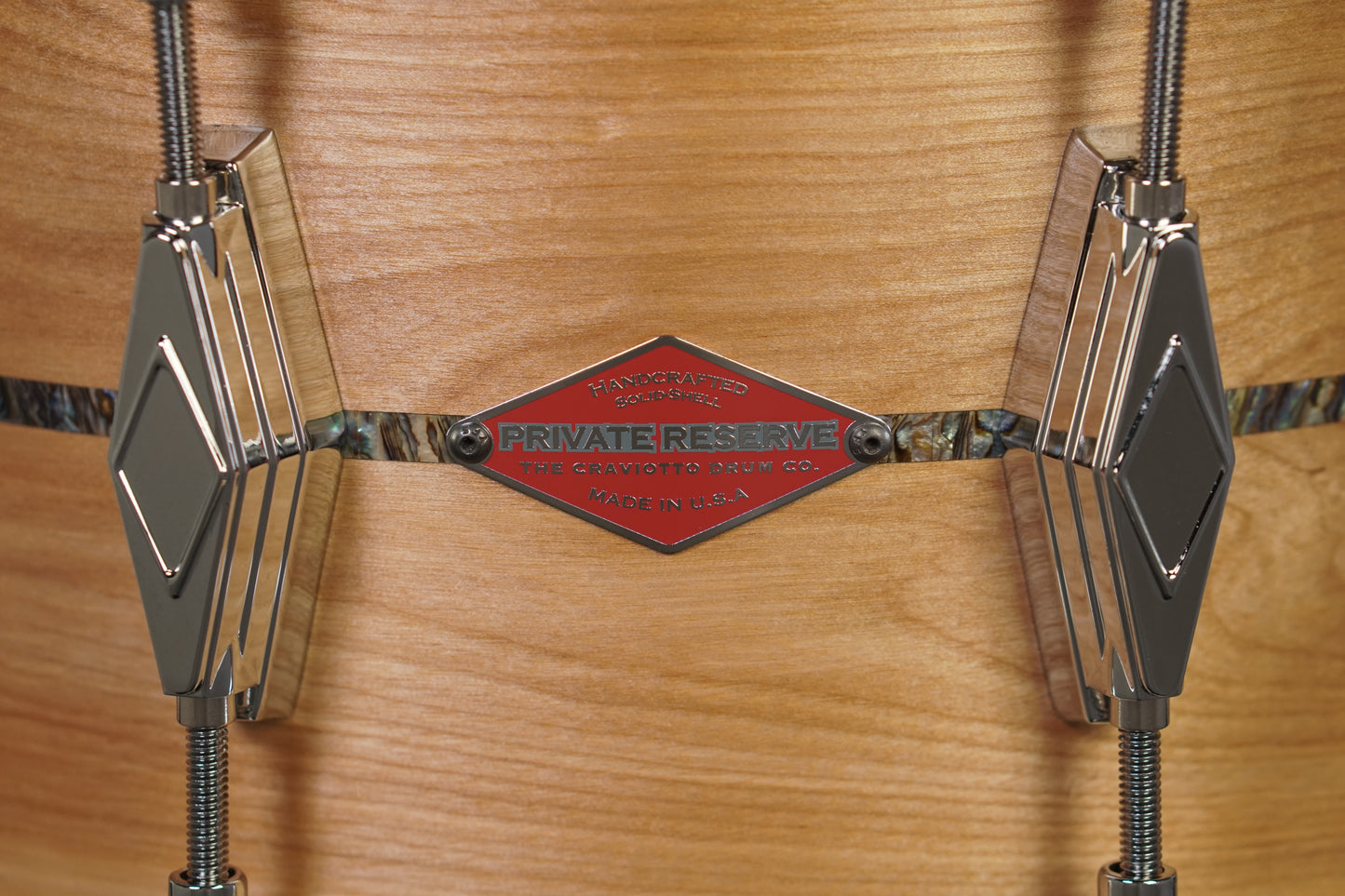 Craviotto 7.5x14" Private Reserve Timeless Timber Solid Birch Snare Drum - #1 of 3