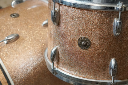 Gretsch 13/16/22/5.5x14" Round Badge Drum Set - 1960s Champagne Sparkle