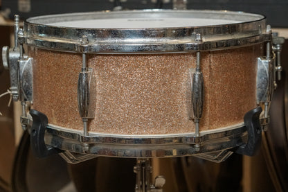 Gretsch 13/16/22/5.5x14" Round Badge Drum Set - 1960s Champagne Sparkle