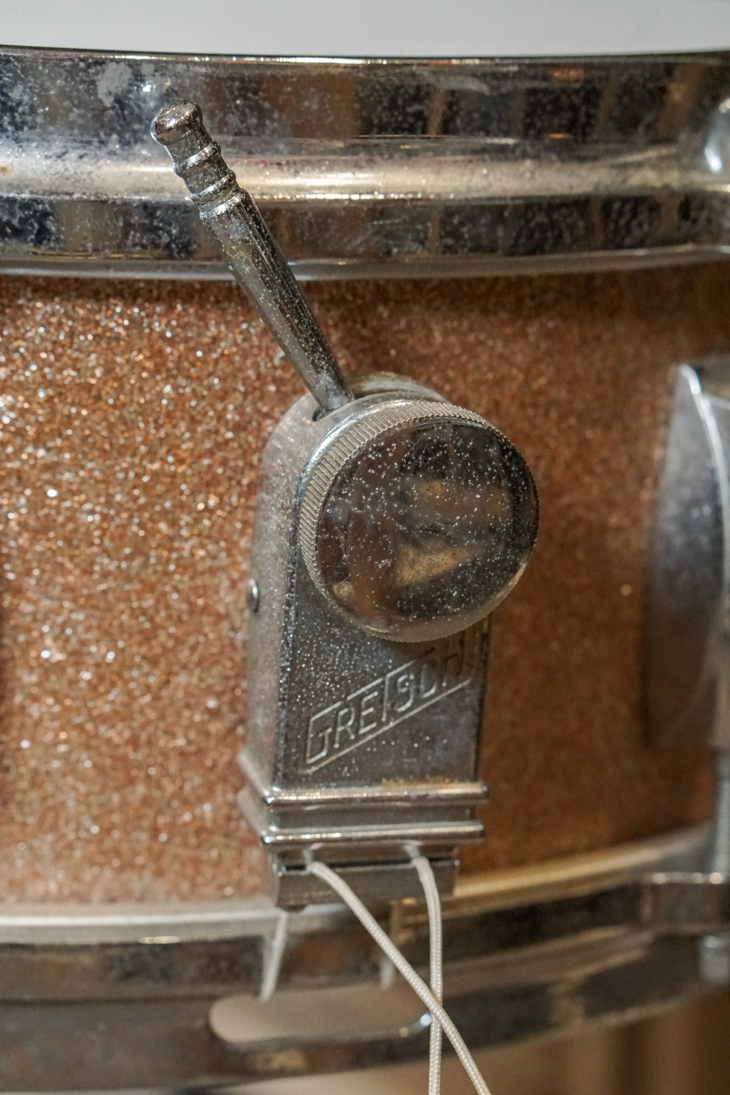 Gretsch 13/16/22/5.5x14" Round Badge Drum Set - 1960s Champagne Sparkle
