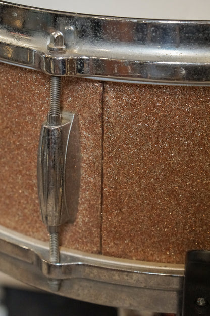Gretsch 13/16/22/5.5x14" Round Badge Drum Set - 1960s Champagne Sparkle